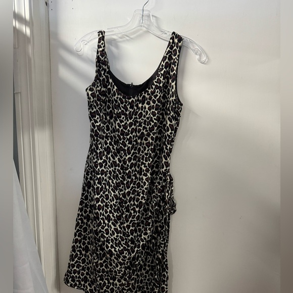 Vintage Dresses & Skirts - Vintage laundry animal print dress size 6 // 090402